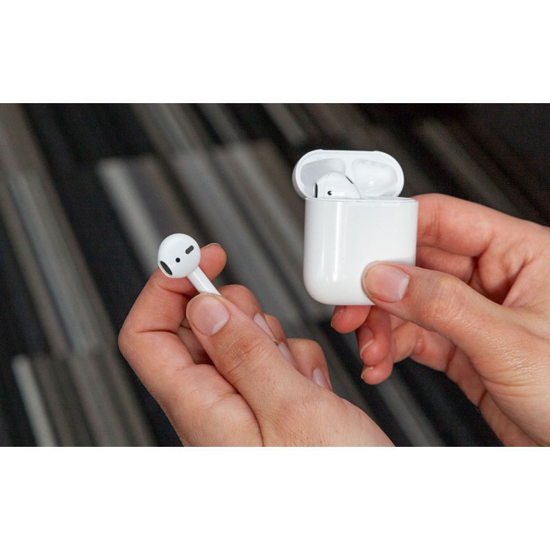 Tai nghe Bluetooth TWS Airpod 2 (Tai nghe Airpods 2)  Đổi Tên - Định Vị - Cảm Biến Vân Tay - Tháo Tai dừng nhạc