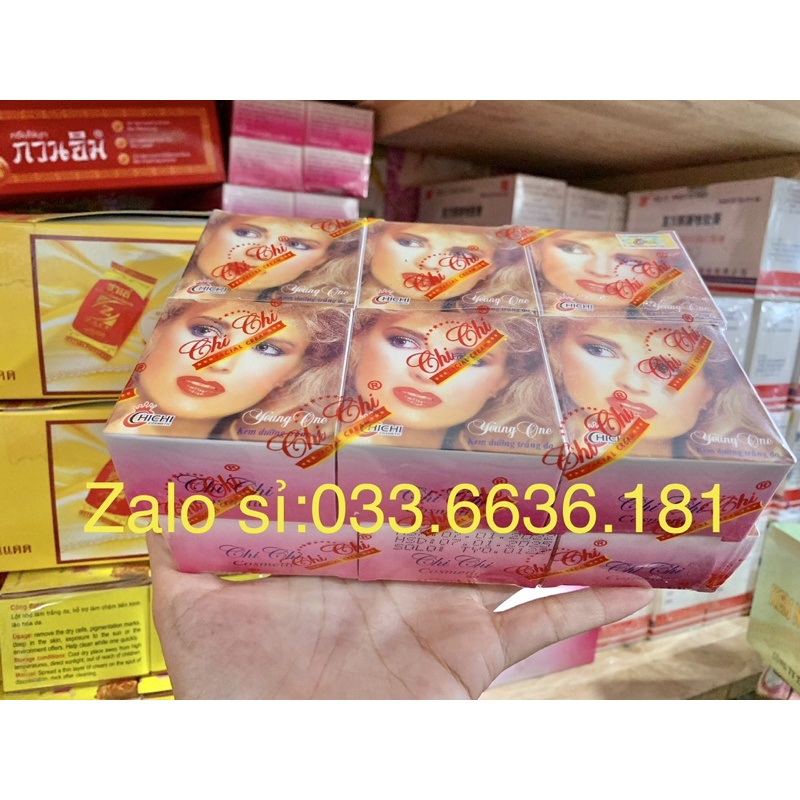 sỉ lố 10 hủ kem cô gái tóc xù chi chi tốt hủ 5g