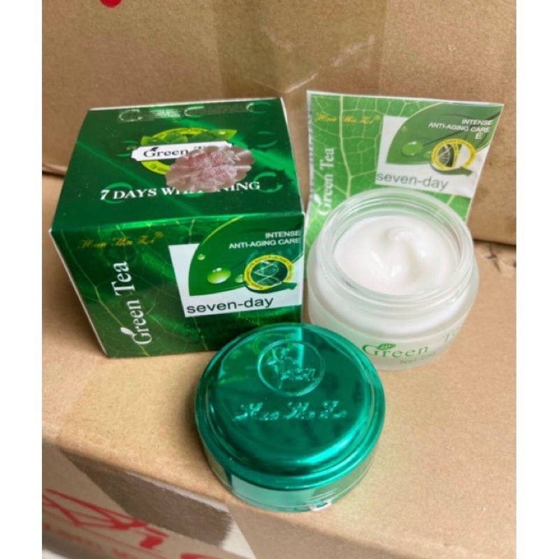 KEM GREEN TEA TRÀ XANH TRẮNG NHẠT