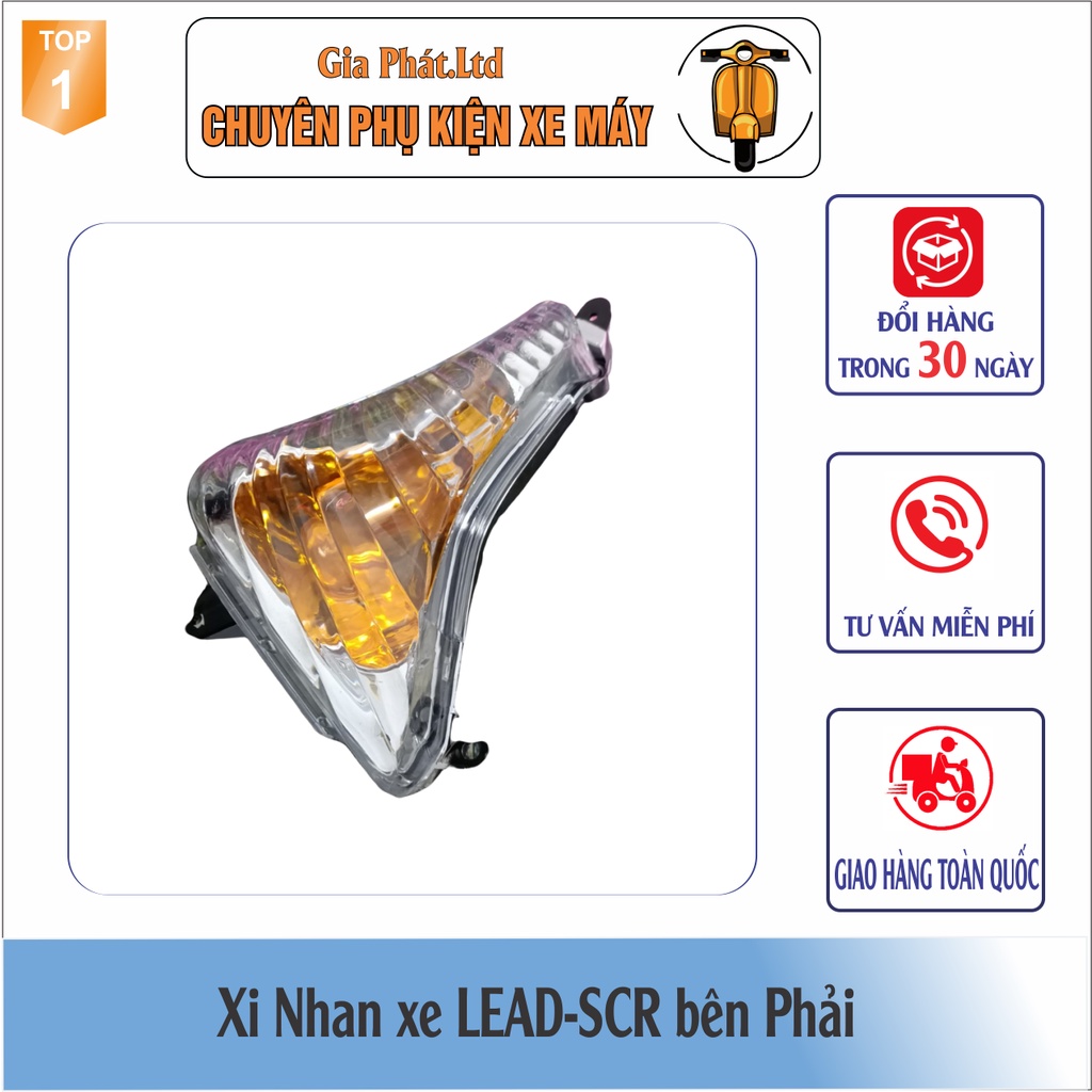 Bộ Xi nhan TRƯỚC xe LEAD - SCR