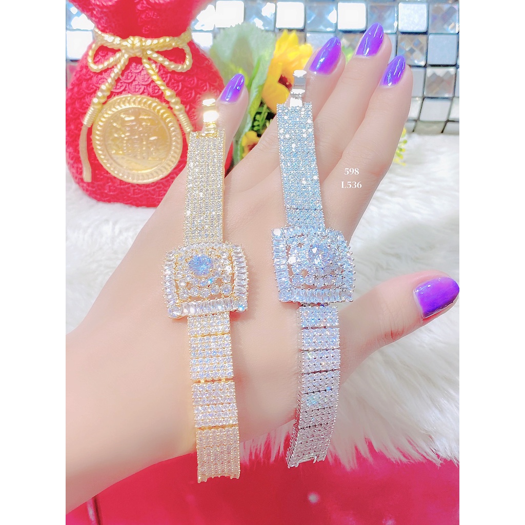 UHA - Lắc Tay Nữ Mạ 18k Sang Trọng L536