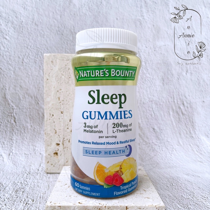 [Date 2022]Kẹo ngủ Nature’s Bounty Sleep Gummies 60 viên