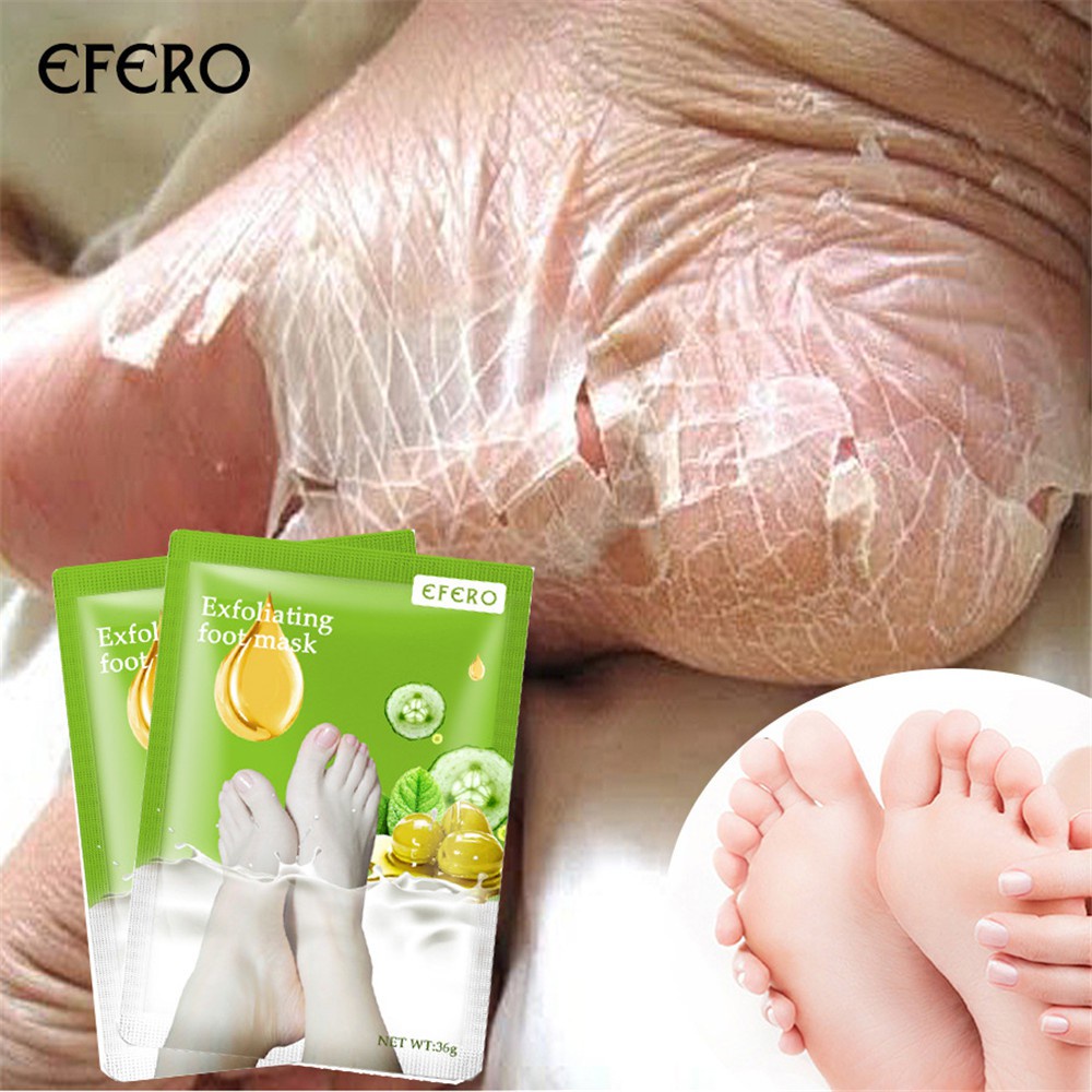 1 Cặp Mặt Nạ Chân Efero Tinh Chất Hoa Oải Hương Tẩy Tế Bào Chết Chống Chai Sần