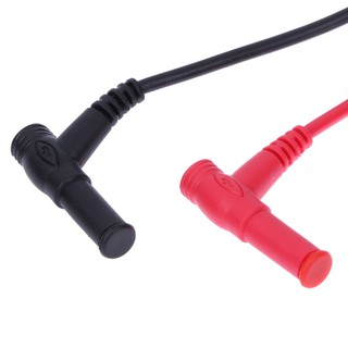 1 Pair Probe Test Leads Pin Digital Oscilloscope Multimeter Test Leads for Current Voltage Meter