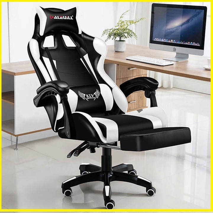 Ghế game cao cấp có đèn led , loa bluetooth , massage 7 điểm , ngả lưng duỗi chân đa năng | BigBuy360 - bigbuy360.vn