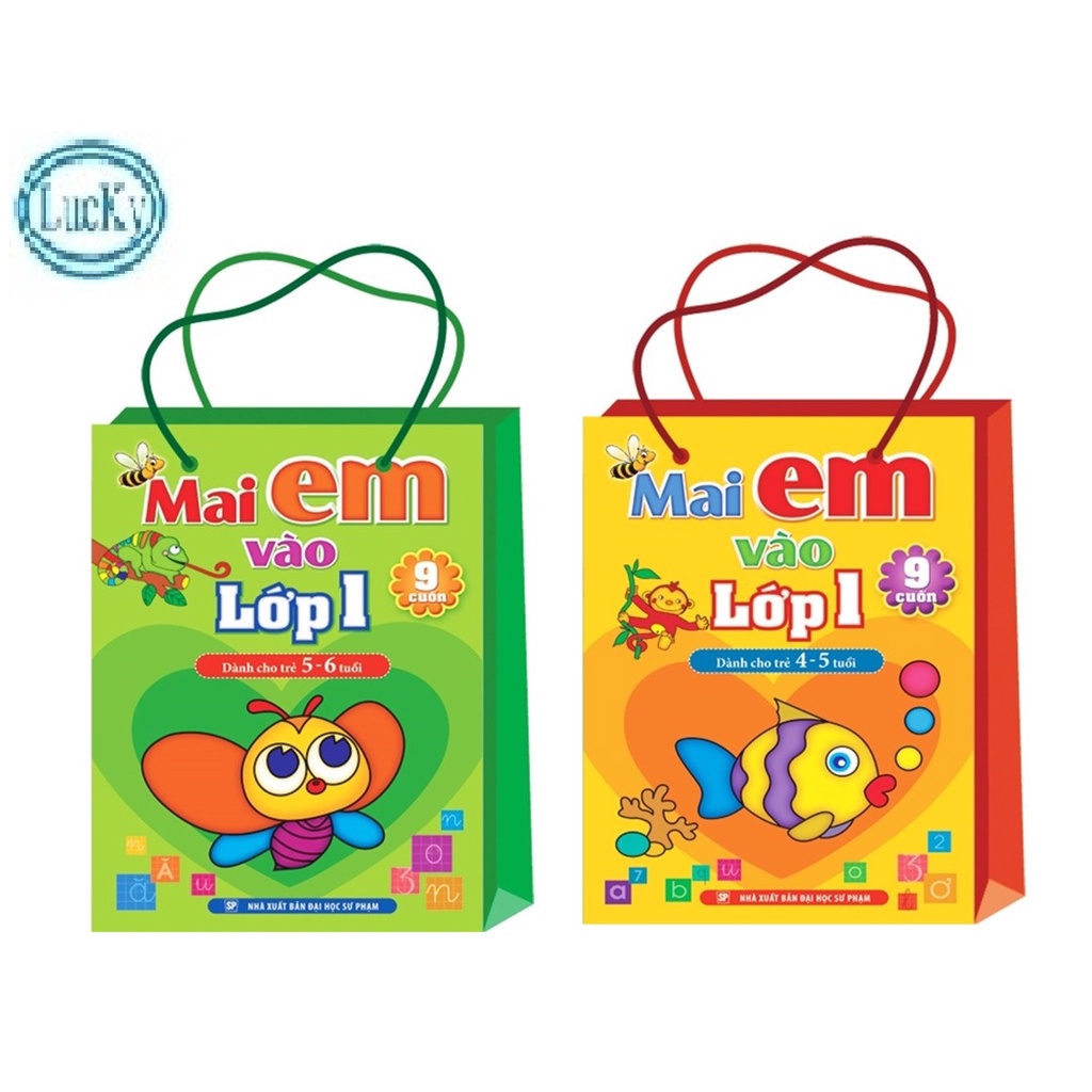 Sách : Mai Em Vào Lớp 1 Dành Cho Trẻ 4-5 Tuổi Và 5-6 Tuổi  Phân Loại Tùy Chọn