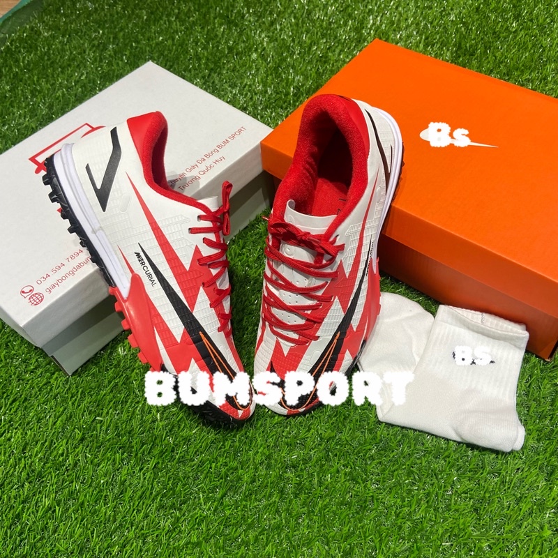 Giày đá banh cỏ nhân tạo Mercurial vapor 14  đế mềm – BUMSPORT