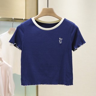 áo croptop thêu thỏ CH
