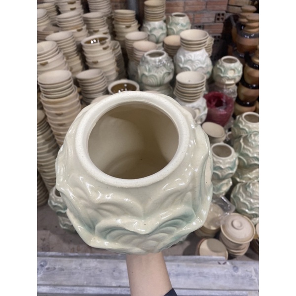 Hũ Đựng Tro Cốt Gốm Sứ Bình Dương