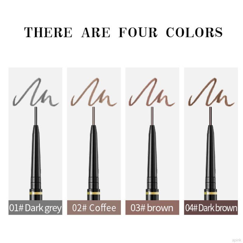 (Hàng Mới Về) Bút Chì Kẻ Lông Mày Hai Đầu Siêu Mịn Không Thấm Nước Lâu Trôi 1.5mm | BigBuy360 - bigbuy360.vn