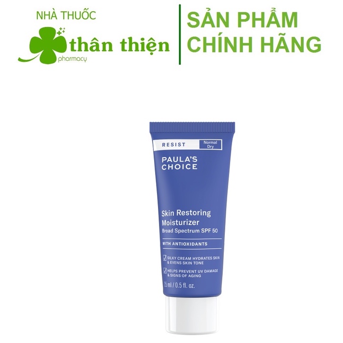 Serum Resist Skin Restoring Moisturizer With SPF 50