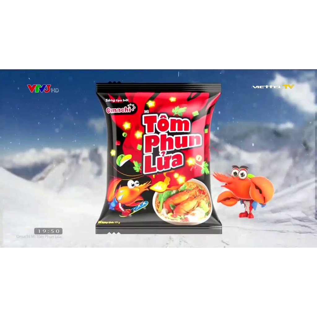 Mì siukay Hải Sản, Gà Cay Phô Mai, Bò CẤP 7 độ, Mì Phun Lửa ,Combo 5 gói