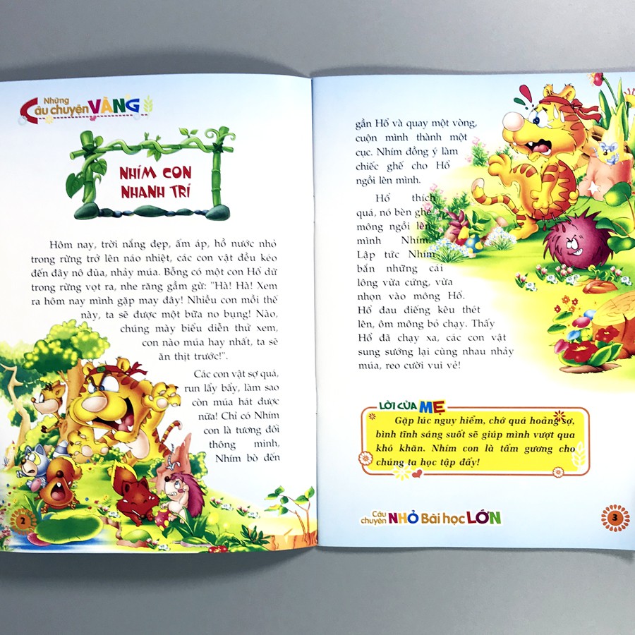 Sách - Những Câu Chuyện Vàng - Nhím Con Nhanh Trí | BigBuy360 - bigbuy360.vn