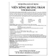 Viên Xông Vim Hương Tràm Báo Gấm Vien xong cam Bao Gam H40v