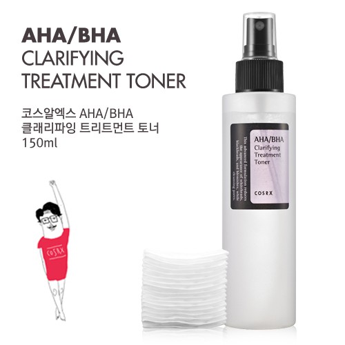 Nước hoa hồng Cosrx AHA/BHA Clarifying Treatment 150ml/ 280ml