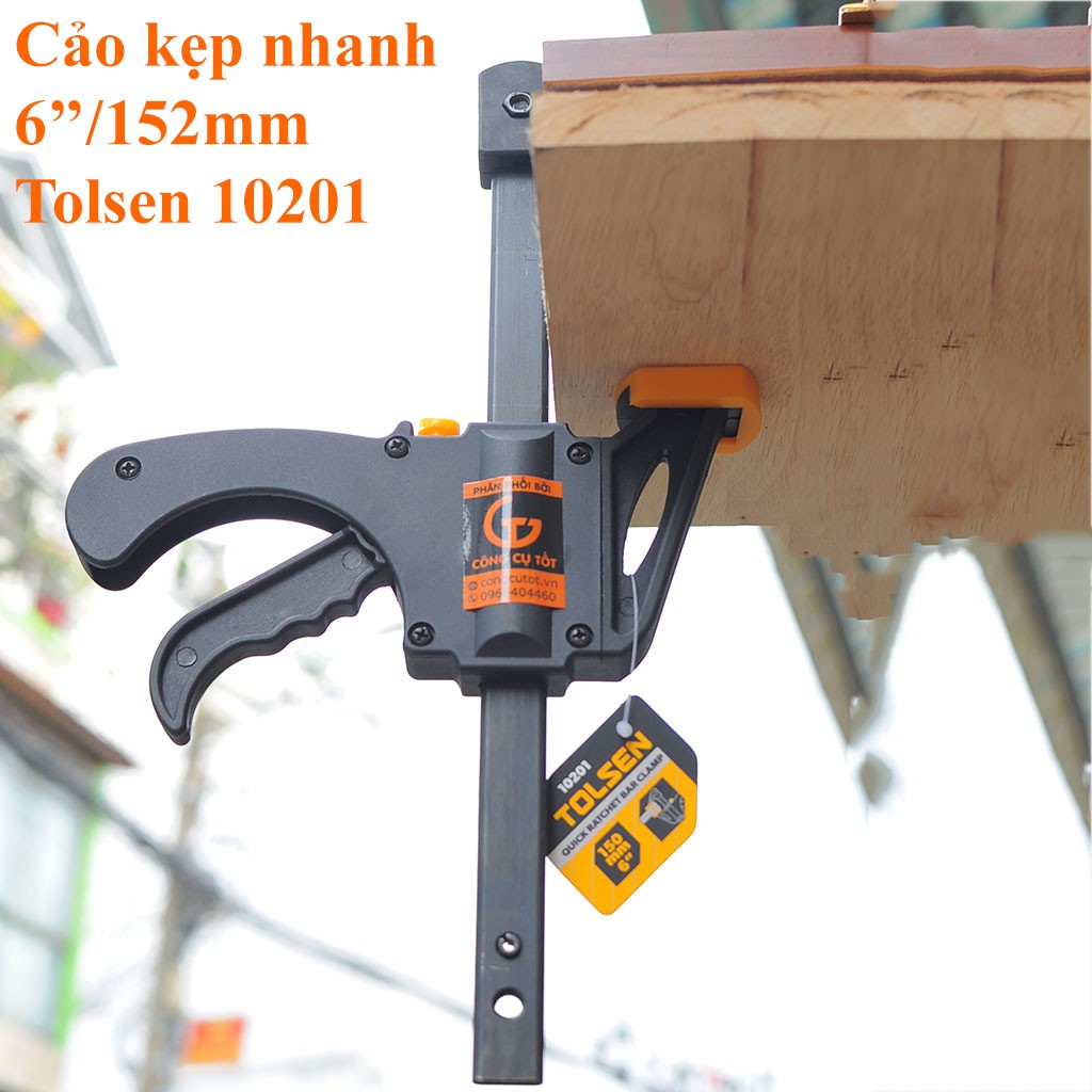 Cảo kẹp nhanh độ mở 152mm TOLSEN 10201