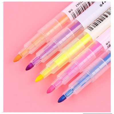 SET 6 CÂY Bút Dạ Đánh Dấu Highlight Nhiều Màu Đẹp