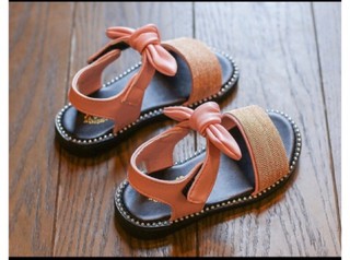 Giày sandals bé gái nơ