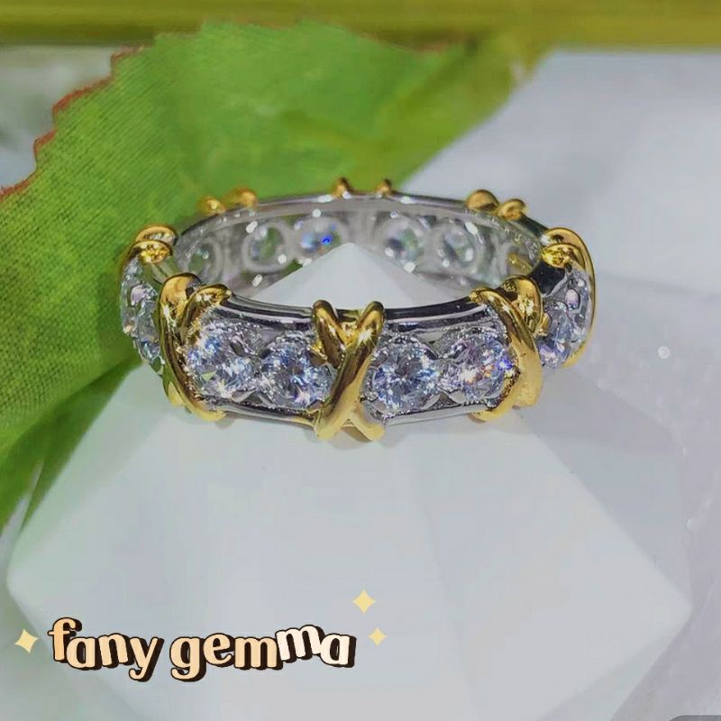 Nhẫn đôi, nhẫn đính đá phong cách T&C