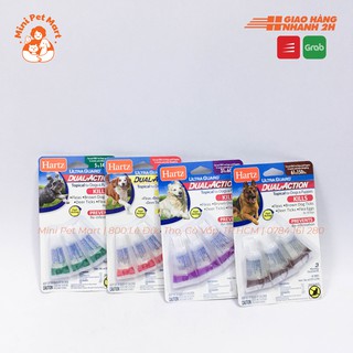 HARZT DUAL ACTION - Thuốc nhỏ trị ve, bọ chét, trứng ve cho chó