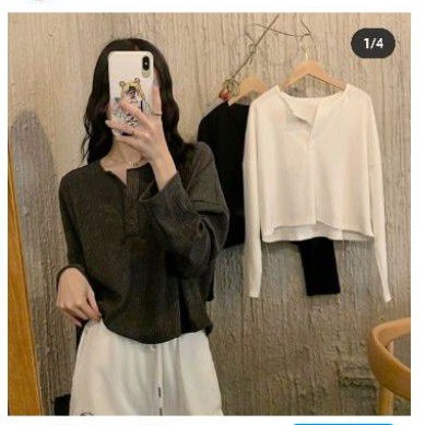 Croptop len tăm mỏng