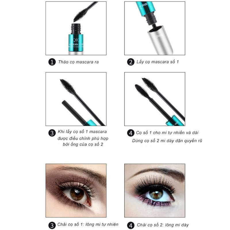 Marcara chuốt mi siêu cong không lem không trôi QIC cao cấp 10g | BigBuy360 - bigbuy360.vn