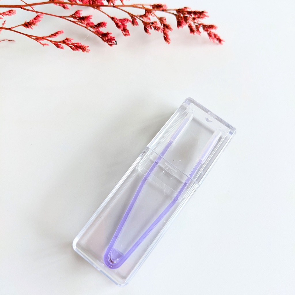 Dụng cụ gắn và tháo kính áp tròng (lens) dạng nhíp tiện dụng