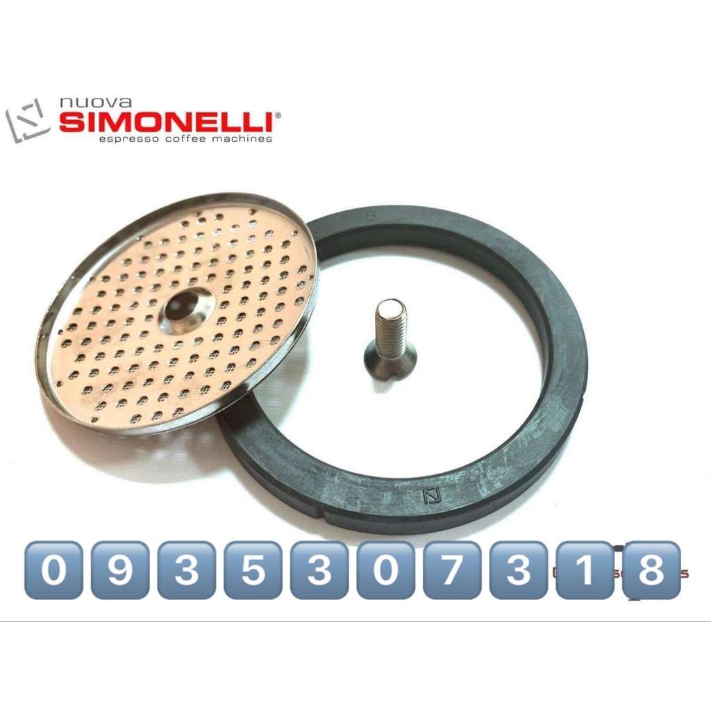 LƯỚI LỌC & RON SU HỌNG PHA MÁY NUOVA SIMONELLI APPIA CHÍNH HÃNG