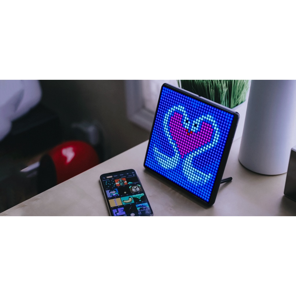 Màn hình Full Led RGB Divoom Pixoo Max Pixel Art - Tích Hợp App Tạo Hiệu Ứng Animation Pin 5000mAh - Vaithuhay