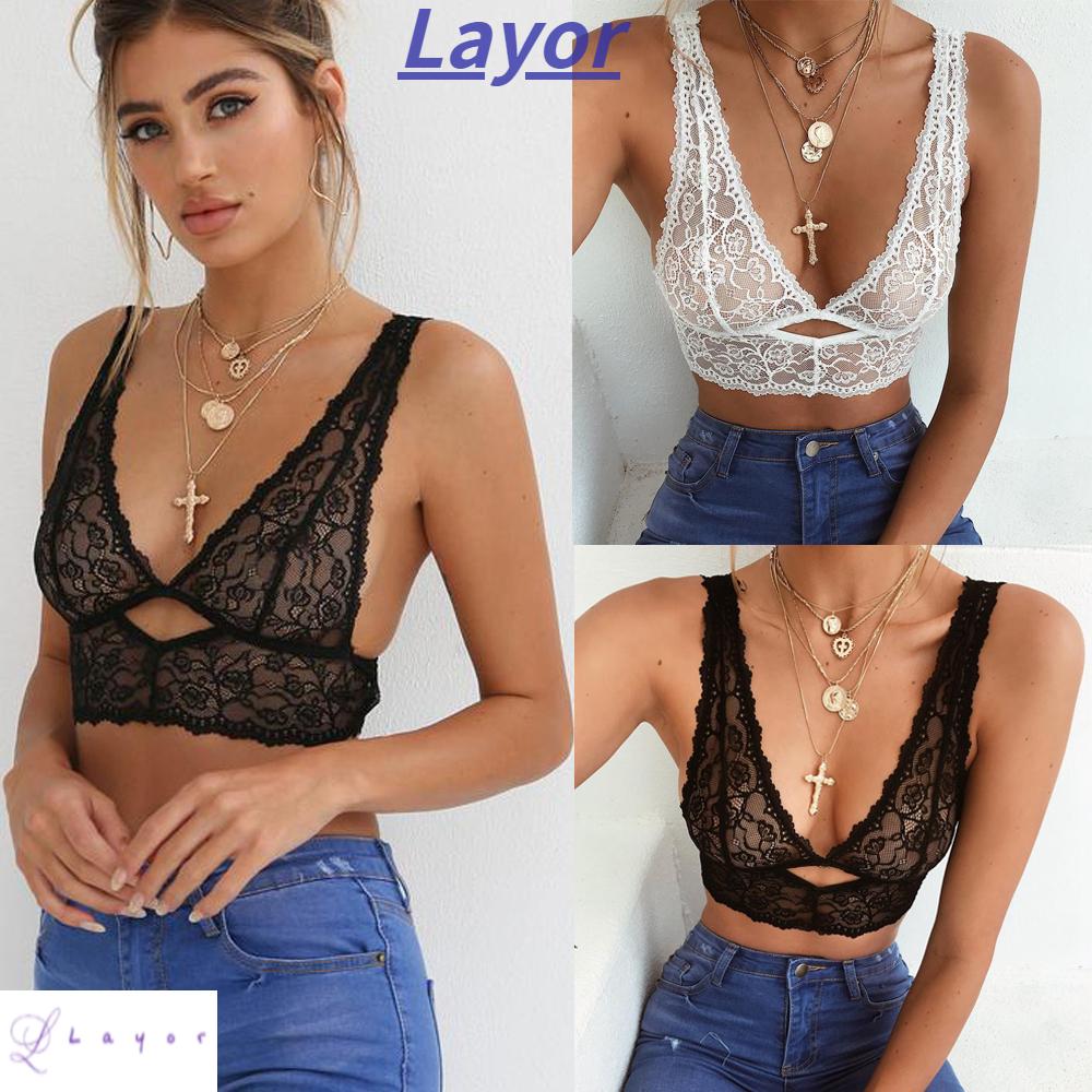 Áo Lót Ren Hoa Nâng Ngực Đầy Màu Sắc Thời Trang Gợi Cảm Cho Nữ