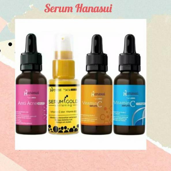 (Hàng Mới Về) Serum Vitamin C Mall Hanasui Dưỡng Trắng Da Trị Mụn Hiệu Quả