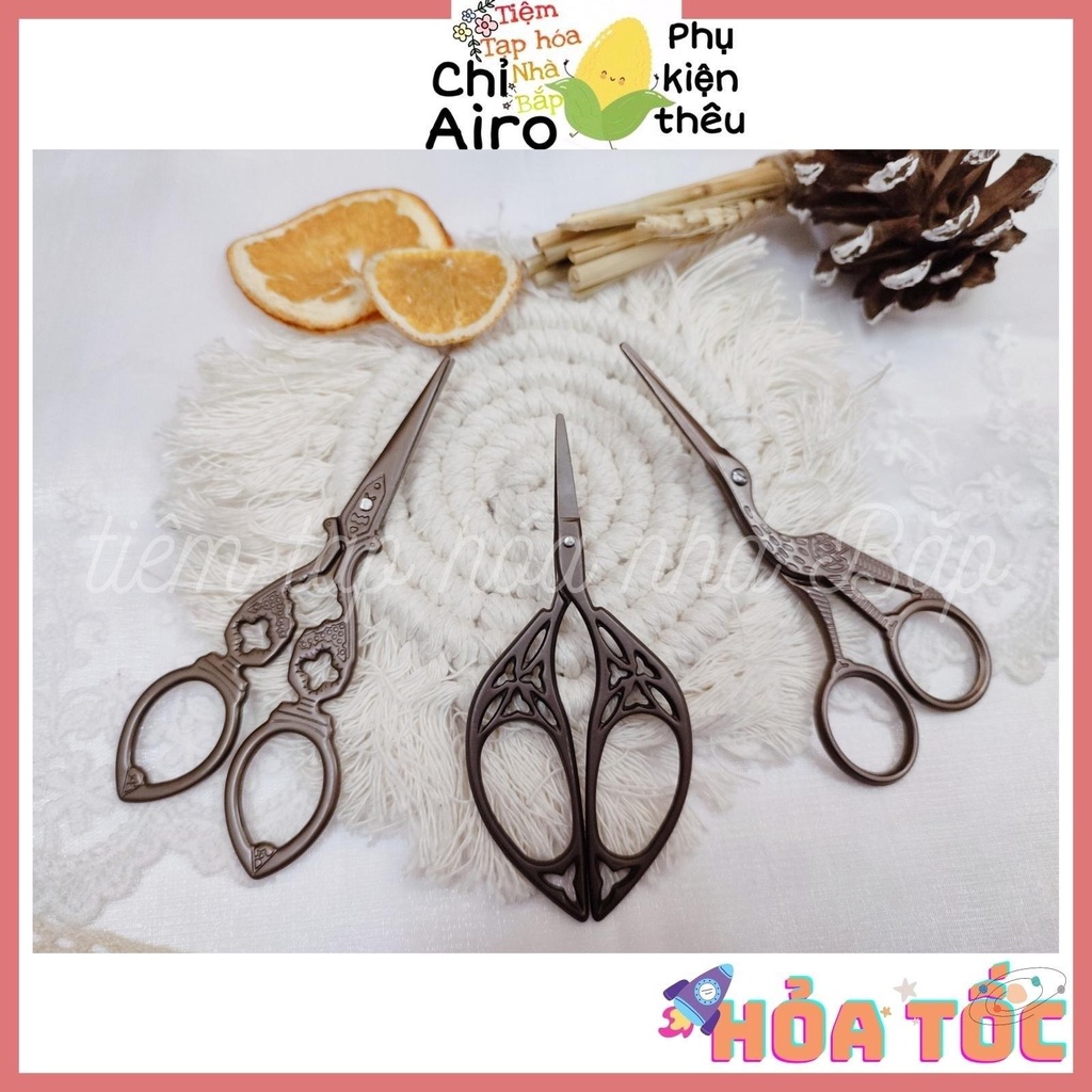 Kéo Cherish Cao Cấp Phong Cách Cổ Điển Nhiều Hình Dáng Đẹp Độc Lạ