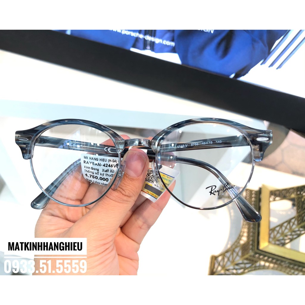 Gọng Kính Cận Thời Trang Chính Hãng RAYBAN RB4246V