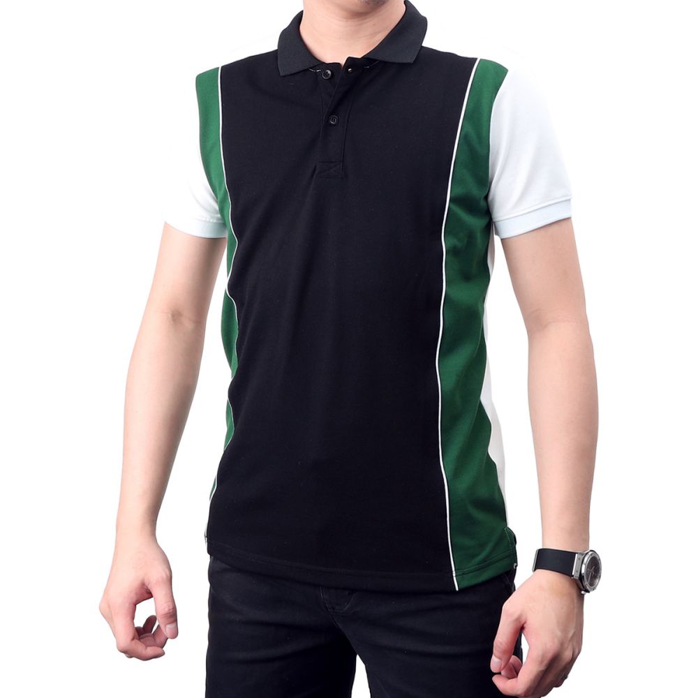 Áo phông nam đẹp ráp phối HORUS, chất vải cotton cá sấu bền màu, thoáng mát siêu mềm mịn PPL34 PigoFashion