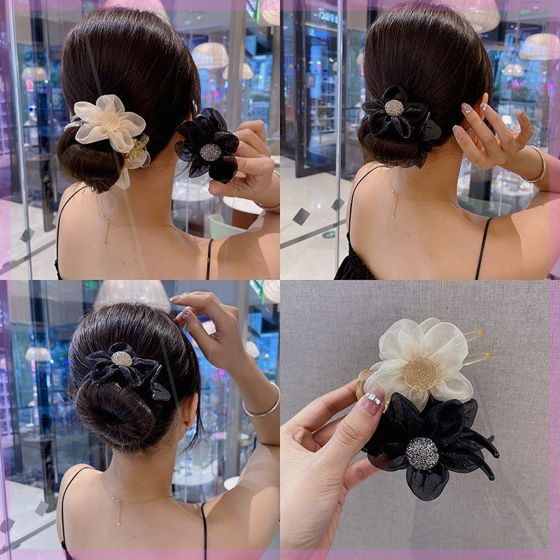 Kẹp Tóc Đính Nơ Thời Trang Hàn Quốc Dành Cho Nữ