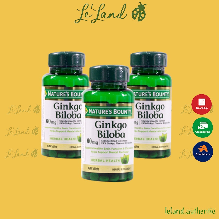 CHÍNH HÃNG - VIÊN UỐNG BỔ NÃO GINKO BILOBA