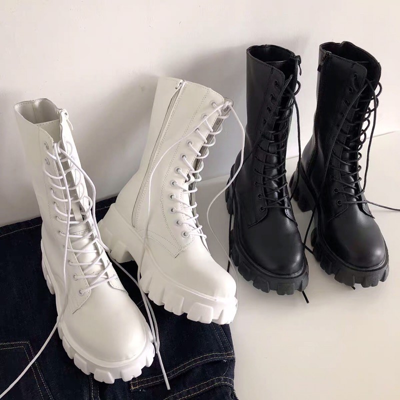 (Order) Boots lửng đế đinh phối khoá cạnh (ảnh thật ở cuối) - A6 | BigBuy360 - bigbuy360.vn