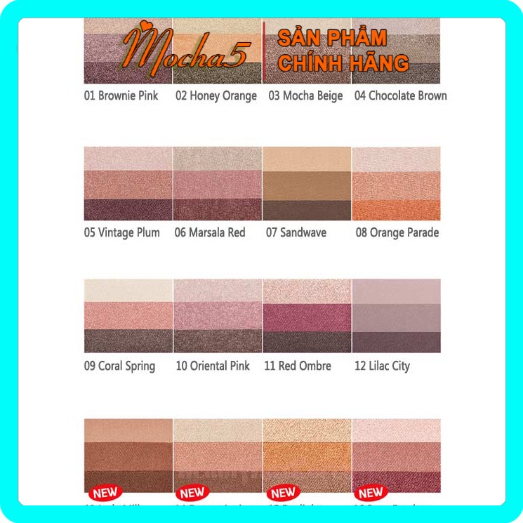 Phấn mắt 3 màu MISSHA TRIPLE Shadow dễ dùng, nhỏ gọn | WebRaoVat - webraovat.net.vn