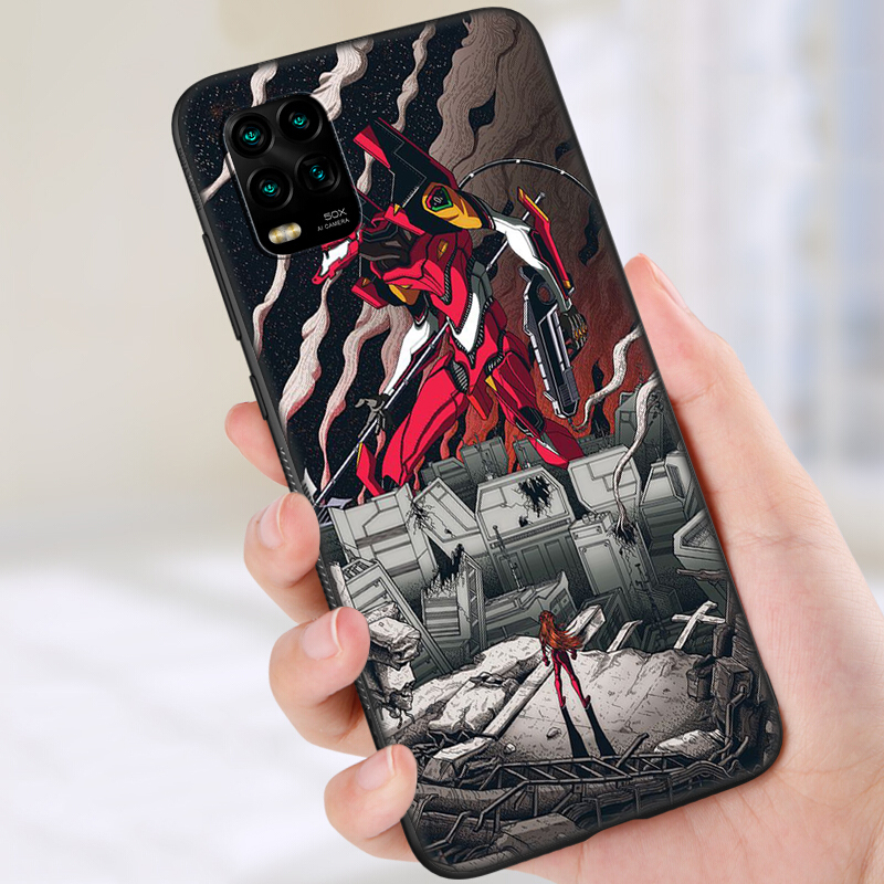 Ốp Lưng Mềm In Hình Phim Neon Genesis Evangelion Cho Xiaomi Redmi 8 8a 9 9a 9c S2 K20 K30 Pro Redmi9A Redmi9C 98lu