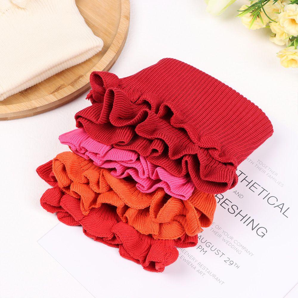 MIH Cổ Áo Giả Dệt Kim Chống Gió Ấm Áp Xinh Xắn Cho Nữ