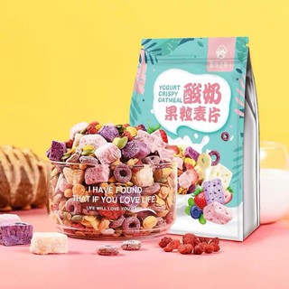 NGŨ CỐC SỮA CHUA HOA QUẢ HẠT