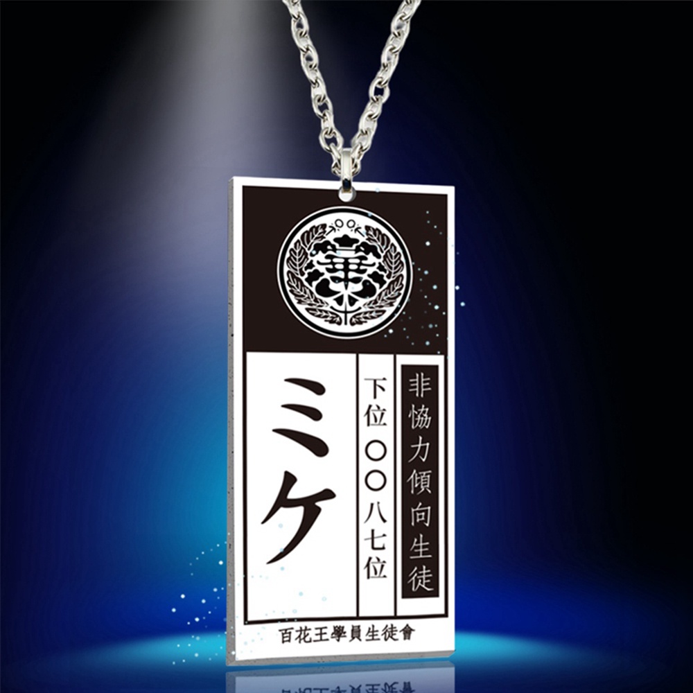 Vòng cổ mặt hình nhân vật Mary Yumeko Jabami Ryouta Suzui Saotome