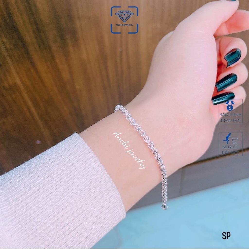 Lắc tay đuôi phụng, chuẩn bạc ta cao cấp sáng đẹp - Anchi jewelry