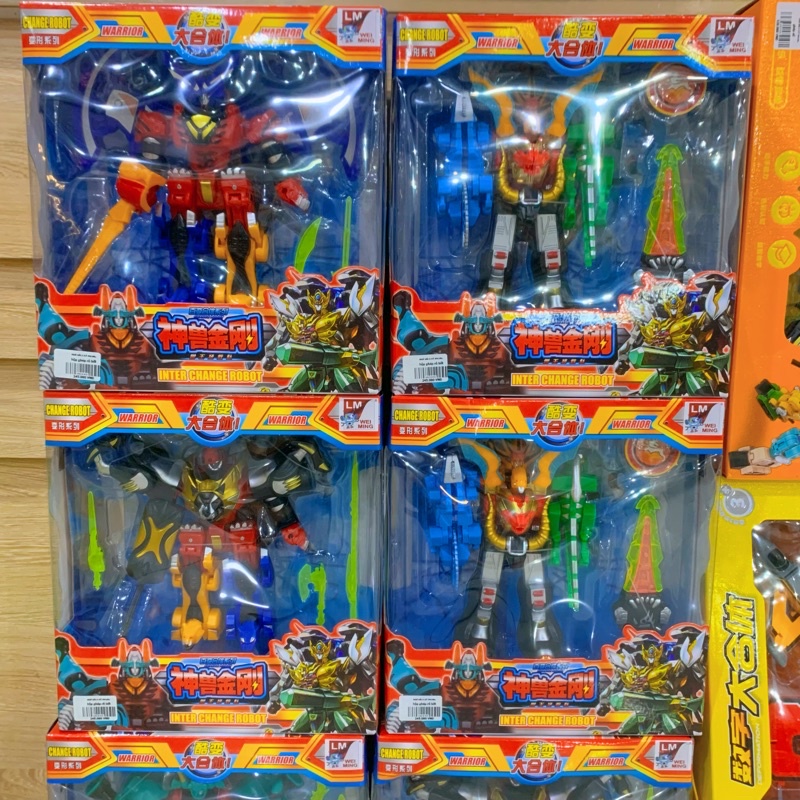 ĐỒ CHƠI SIÊU NHÂN GAO KHỦNG LONG THẦN THÚ BIẾN HÌNH - ROBOT WARRIOR