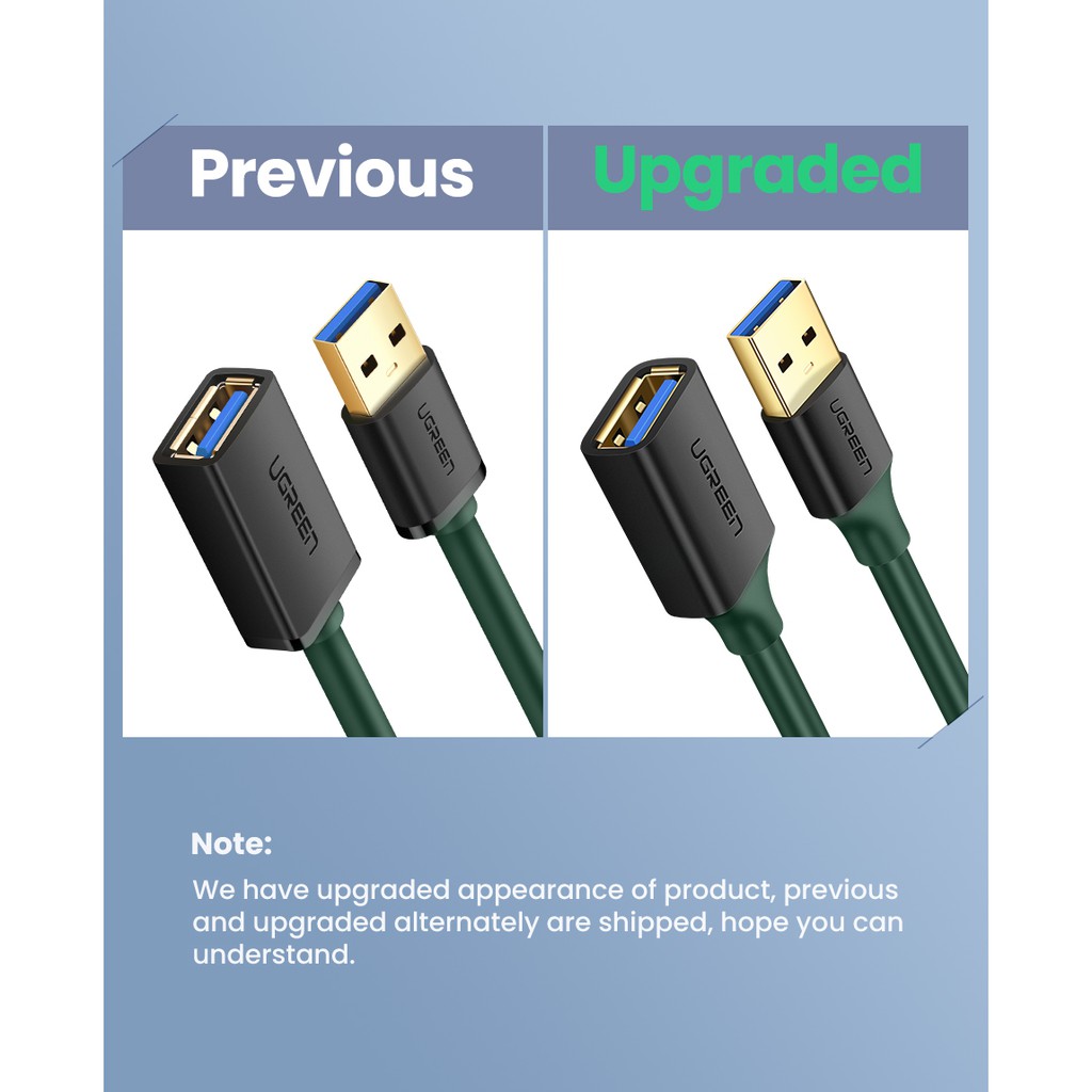 Cáp mở rộng USB3.0 Ugreen tốc độ cao chất lượng cao tiện dụng