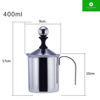CA ĐÁNH SỮA TẠO BỌT BẰNG TAY- 400ML