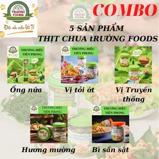 Thịt chua Trường Foods - combo 5 sản phẩm ship hỏa tốc 2h Hà Nội - đồ ăn vặt giá rẻ
