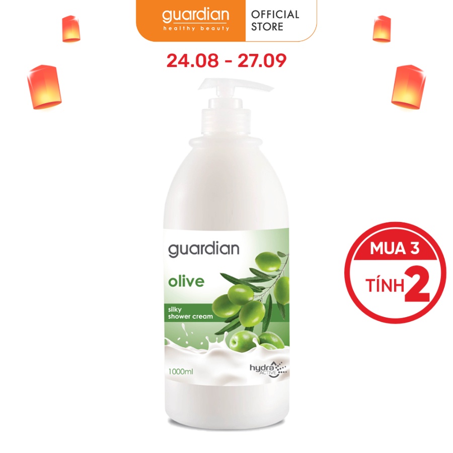 Sữa Tắm Guardian Ô Liu Mịn Da 1000ML