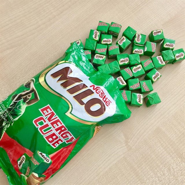Kẹo viên Milo Cube Thái 100v