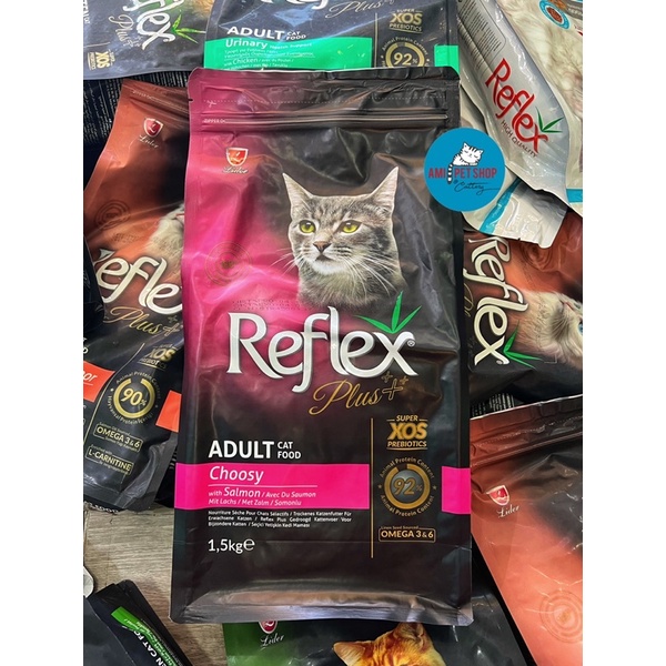 HẠT REFLEX CHO MÈO - Dành cho mèo con, mèo lớn, mèo kén ăn, mèo bị thận, và tiêu búi lông